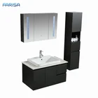 Wash Basin Hanging Led Mirror Bathroom Vanity Cabinet