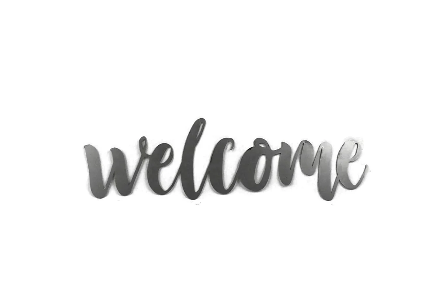 Decorative Wrought Iron Metal Welcome Wall Plaque Buy Metal Welcome