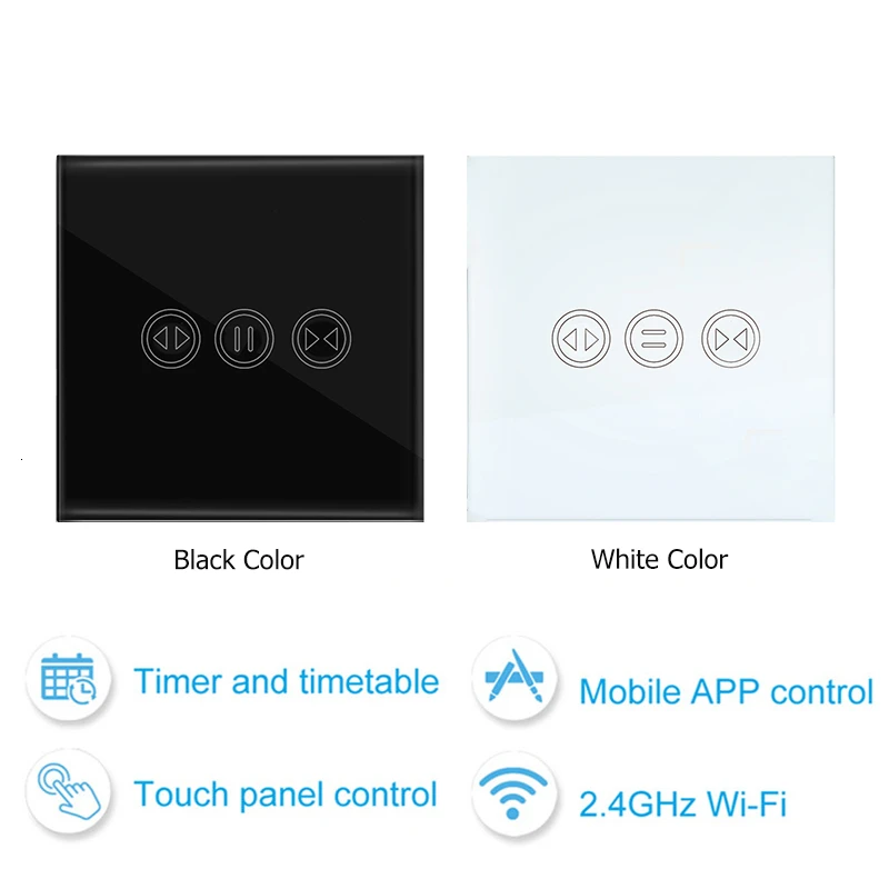 New hot products factory customized CS-01 zigbee curtain controller WiFi eu curtain switch - ANKUX.COM