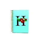 2020 Planner School Office PU Leather Cover Spiral Notebook with Color Printing