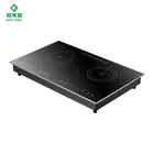 Electric With Touch Screen Sensor Two Burner Button Induction Cooker