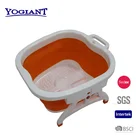Professional Multifunction Portable Silicone Collapsible Spa Foot Bath Massager