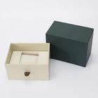 Custom recycled paper jewelry box gift packaging for watch