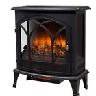 Modern Decorative Led 3D Flame Portable Heater Stove With Remote Freestanding Infrared Electric Fireplace