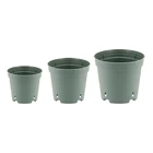 Pots China Made Cheap Nursery Base Nursery Green Plastic Gallon Flower Pots