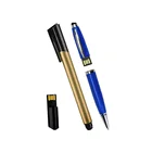 Custom Logo Plastic 8gb 16gb 32gb USB Flash Drive Ballpoint Pen