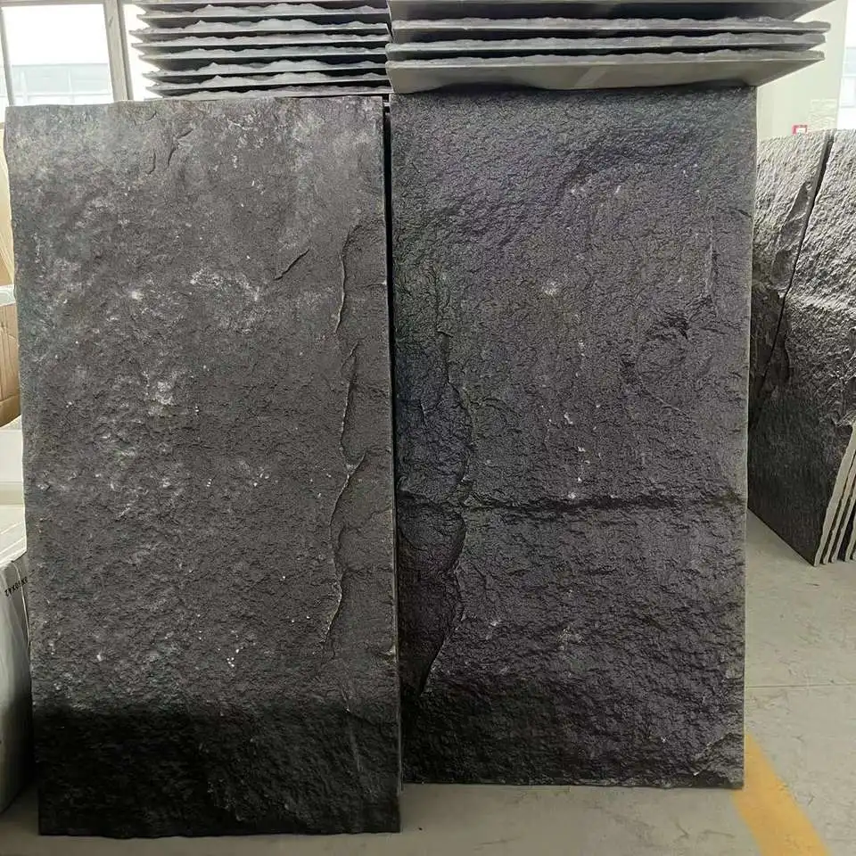 25mm To 60mm Polyurethane Foam Stone Wall Panels For Exterior Pu Stone