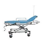 Medical equipment emergency hospital foldable ambulance stretcher trolley