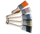 Standard Birch Handle Angled Sash Oval Shoulder Round End Synthetic 2in Paint Brush