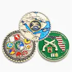 Custom Coin Challenge Coin Custom Metal Soft Enamel Military Souvenir Army Commemorative Sports Challenge Coin