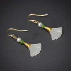 Provide Jewelry Factory Provide Directly GAC Certificate Jewelry Fashion Gold Plated Earrings For Women