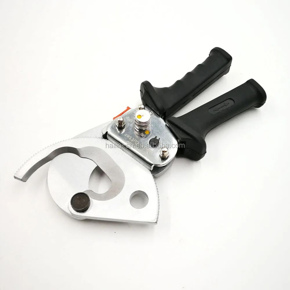 Hs-500B Rèn Lưỡi Ratchet Cable Cutter Dia 40Mm Của Nhãn Hiệu Dao Cắt Công Cụ Bàn Tay Chuyên Nghiệp Công Cụ Dây