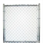 Metal Chain link fence netting galvanized for home garden