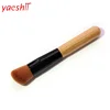 Yaeshii Blush Makeup Brush Wooden Soft Nylon Hair No Irritation Power Liquid Foundation Cream Makeup Tool Pincel Maquiagem