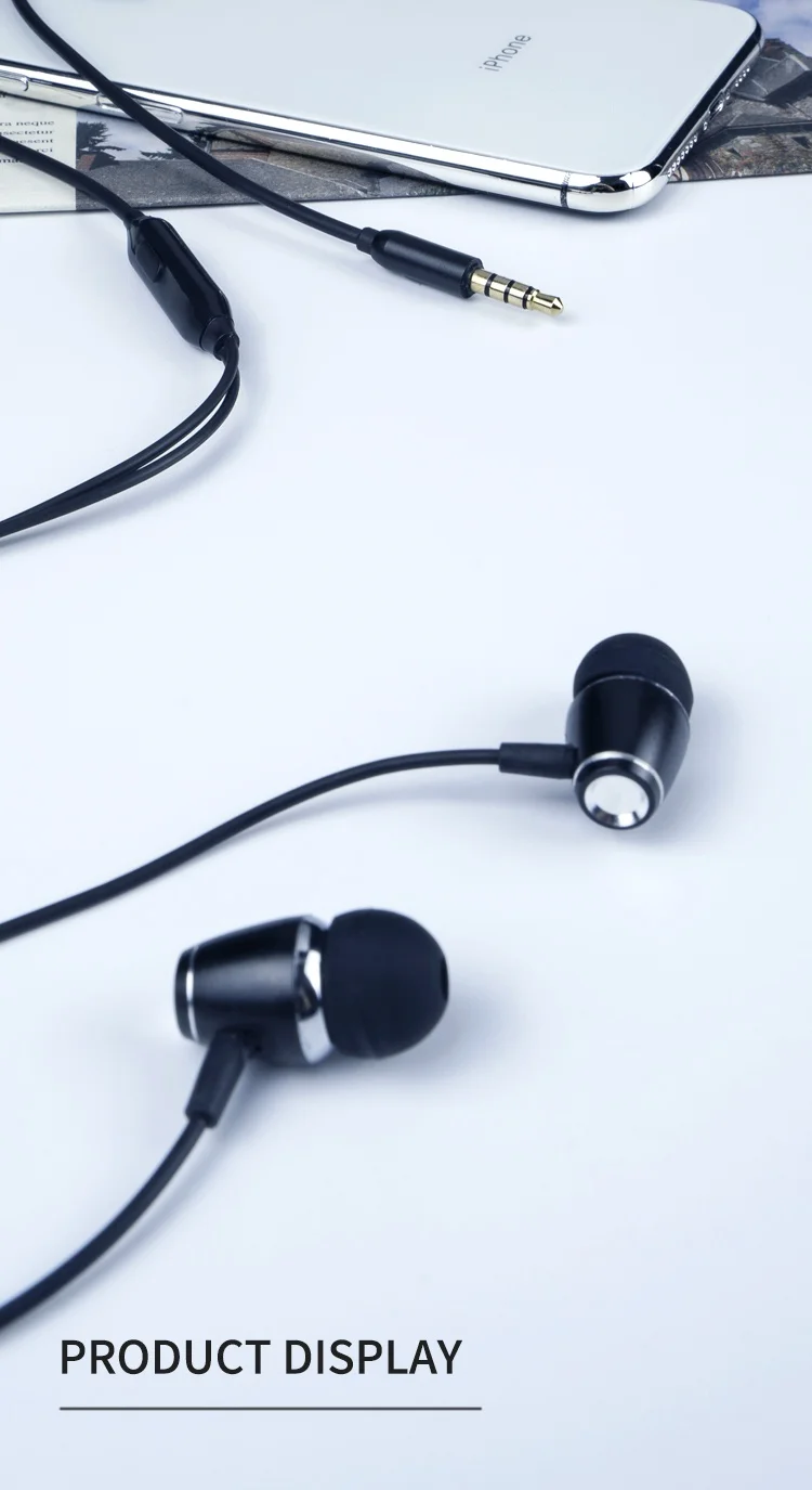 Langsdom New Arrival Custom Wired In Ear Metal Earphone M Super Bass