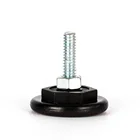 Leg Adjustable Feet OEM Household Chair Leg Caps Adjustable Screw Rubber Feet For Furniture