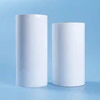 Apply To Label,Tapes,Printing White Pet Milky White Mylar Film White
