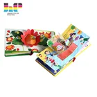 Cards Post Card CMYK Color Animal World 3D Pop Up Book 3d Post Cards Printing With Top Quality Custom