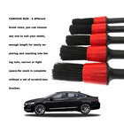 5 Pack Auto Car Detailing Synthetic Hair Brush Wheels Dashboard Car-styling Accessories Brush Car Wash