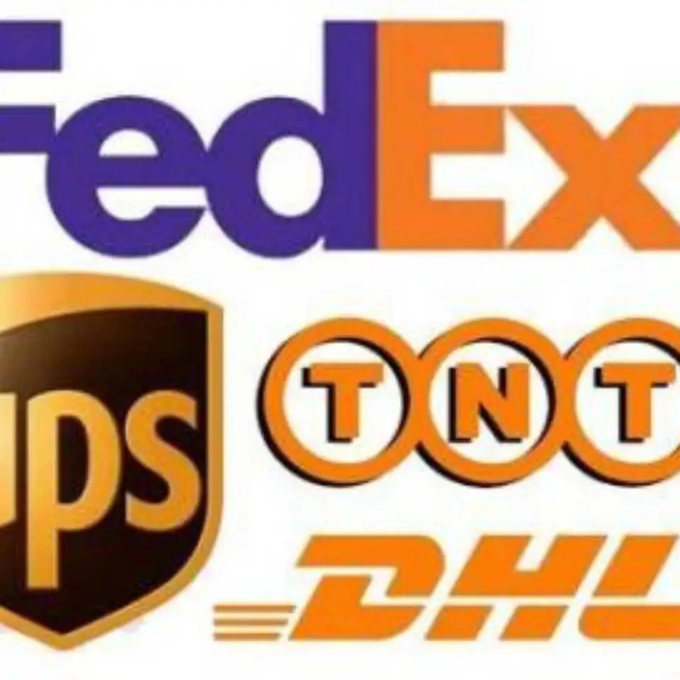 产品由 fedex,ups,tnt,dhl,ems 运输.