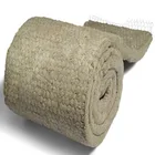 ASTM C592 rockwool mineral wool roll fiber thermal insulation rock wool blanket with wire mesh