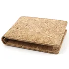 Wood Wallet Designer Wallet Eco-friendly Cork Wood Short Wallet Money Clip