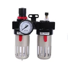 NANPU Pneumatic Air FRL BFC3000 G3/8" With Pressure Gauge Filter Regulator Lubricator For Filling Machine