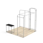 Fair Fabric Trade Exhibition Fabric Display Exhibition Expo Fair Booth Spandex Tension Fabric Display Trade Show Equipment