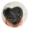 Hot selling natural turtle stone heart shape hand carved crafts for gifts