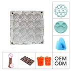 OEM ODM round silicon tray laptop skin plastic switch plate silicone ice dog tag mold