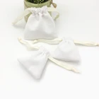 Custom Print Multi Style Mini Suede Jewelry Drawstring Pouch