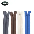 Zipper Factory Direct Nylon Zipper Double Open Tail Long Chain 4#nylon Zipper Spot Can Be Customized
