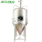 Conical beer fermenter 100L 200L 300L 500L 600L 1000L 2000L beer fermentation tanks