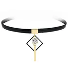 Neck jewelry Necklace short clavicle chain female simple Korean version of the wild collar neckband