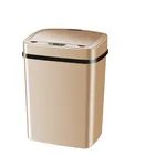 Sensor plastic ash bin smart garbage trash bin