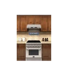 Stainless Steel 4 gas burners cooker oven