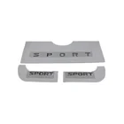 SPORT Chrome ABS Car Emblem Badge for Lexus LX570 TRD 2010-2019