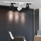 New Led Gu10 Gu10led 2020 New Trend Jewelry Display Exhibition White Black Led Room Cob Aluminum Gu10 Led Spotlight