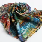 Girl Scarfs Girl Scarfs 2020New Style High Quality Girl Hijab Sunscreen Hijab Ladies Silk Scarfs
