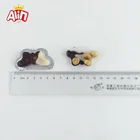 Chocolate Chocolate High-quality Colorful Small Butterfly Crispy Biscuits Two-color Mellow Milk Chocolate