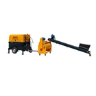 FP30C cement foaming machine with cellular lightweight concrete mixer