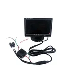 7 Inch LCD Car Rear View Monitor Screen Reverse Camera for MDVR System