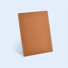 OEM notebook cheap price excellent thread stitch notebook printing brown PU soft touch soft cover notebook