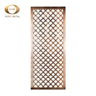 Garden Colored Metal Divider Partition / Stainless Steel Decorative Screen Panels