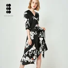 Hot sale short sleeve silk dresses silk chiffon dress patterns for women