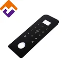 OEM custom laser cut silk printed tempered wall glass panel