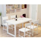 Good Quality MDF/MFC Wooden Dining Table And Chairs Dinning Set Table Dining Room Furniture