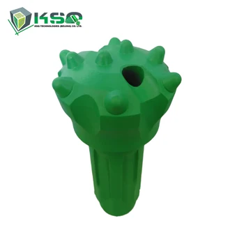 Spherical flat face  Ballistic convex face DTH drill bits / CIR90 low pressure DTH bits  for Water w