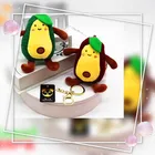 Low minimum lovely fruits plants toys key chain ready in stock