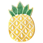 Lovely Pineapple Shape Bathroom Shower Rug 100% polyester Handmade Bath Mat